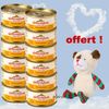 Almo Nature 12 x 70 g + jouet ourson Shorty offert !