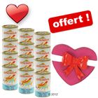 Almo Nature 12 x 400 g + jouet Valentine Heart offert