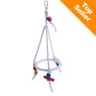 Balançoire en corde pour oiseaux