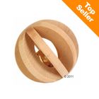 Balle en bois pour rongeur avec grelot