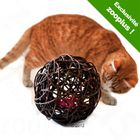 Balle en osier pour chat à la valériane