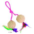 Balles en jute avec menthe à chat