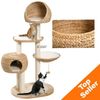 Banana-Leaf Cat Tree Paradise