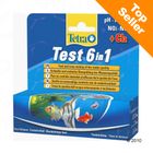 Bandelettes de contrôle de l'eau TetraTest 6 en 1