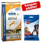 Bosch-suurpakkaus + Trixie-hoitopyyhkeet kaupan päälle!