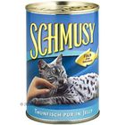 Boîtes pour chat Schmusy poisson 6 x 400 g