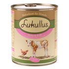 Boîtes pour chiot Lukullus Junior poulet, veau