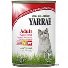 Bouchées bio Yarrah pour chat 6 x 405 g