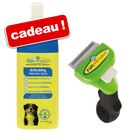 Brosse pour chien FURminator + shampooing sec offert !