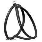 Buffalo Leather Harness with Rhinestones