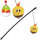Caña para gatos pollito de pascua