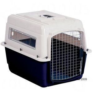 Voyager avec un chien : des conseils avion, train - Page 2 51413_vari_kennel_dunkelblau_1