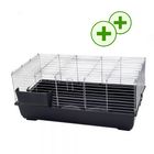 Cage Piggy Basic pour lapin et cochon d'Inde
