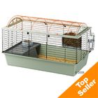 Cage pour lapin et cochon d'Inde Casita 100