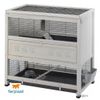 Cage pour lapin et cochon d'Inde en bois Ferplast Cottage