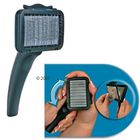 Carde douce pour chien et chat, avec grille & manche mobile