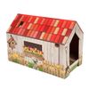 Casetta per gatti Home con Graffiatoio