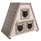 Casita para gatos Madeira