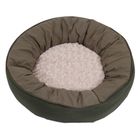 Cat Bed Cozy Olive
