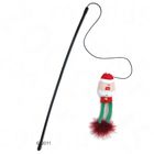 Cat Dangler Funny Santa