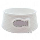 Catit keramikskål, White Fish