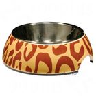 Catit  Leopard miska melaminowa ze stalą szlachetną