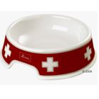 Ceramic Bowl Swiss red