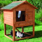 Clapier pour lapin Natura avec enclos