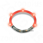 Collier lumineux pour chien rouge