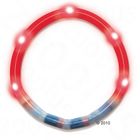 Collier lumineux pour chien, rouge