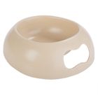 Comedero de bambú, color beige