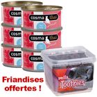 Cosma Thai en Gelée 6 x 170 g + friandises Smilla Toothies !