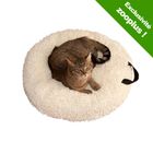 Coussin pour chat Catmaxx, crème