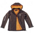 Covalliero Softshelljacke Duck für Kinder - BRAUN