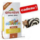 Croquettes Almo Nature 12 kg + tunnel à bruissement offert !