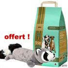 Croquettes Burns 15 kg + Jouet en peluche raton laveur !