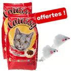 Croquettes Catessy 2 x 4 kg + souris à poils longs offerte