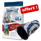 Croquettes Happy Cat 4 kg + tunnel de jeu offert !