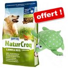 Croquettes Happy Dog Natur 10/15 kg + Jouet Aqua Sea Turtle