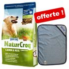 Croquettes Happy Dog Natur 10/15 kg + serviette offerte