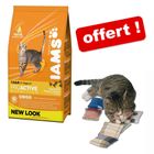 Croquettes Iams 10/15 kg + Coussin de jeu Baldrian