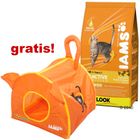 Croquettes Iams 10 kg + tente pour chat offerte !