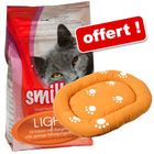 Croquettes pour chat Smilla 4 kg + Panier pour chat Smilla
