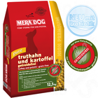 Croquettes pour chien Mera Dog pure Dinde & Pommes de terre