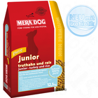 Croquettes pour chien Mera Dog pure Junior Dinde & Riz