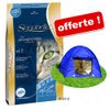 Croquettes Sanabelle 10 kg + Niche Kitty Camp offerte !