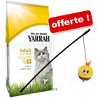 Croquettes Yarrah 10 kg + Canne à pêche avec poussin