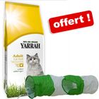 Croquettes Yarrah 10 kg + tunnel à bruissement vert offert