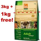 Defu Organic Dog Food 3kg + 1kg Free!