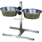 Dog Bar with Bowls